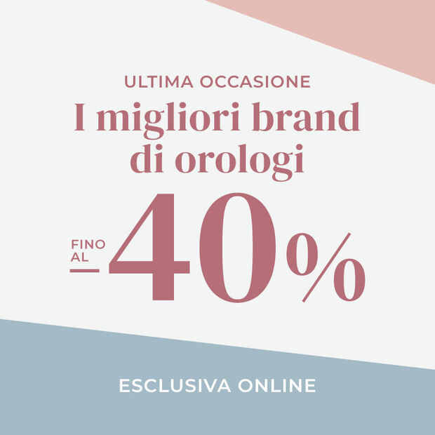 Orologi brand in sconto fino al -40%