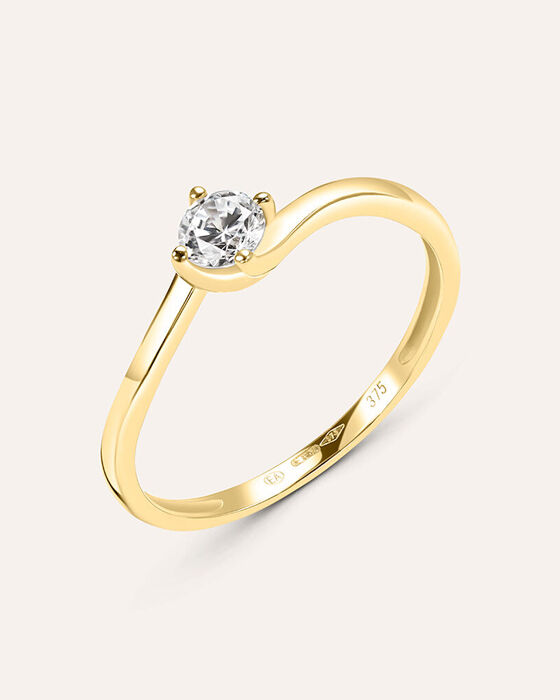 Anello Solitario Claire