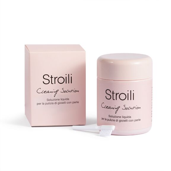 Pulizia di gioielli con perle