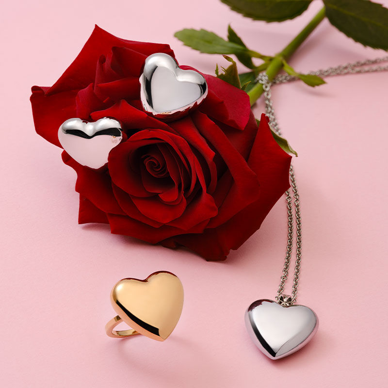 Gioielli a forma di cuore