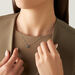 Collana In Argento Con Zircone Azzurro Forma Cuore - Collane Donna | Stroili