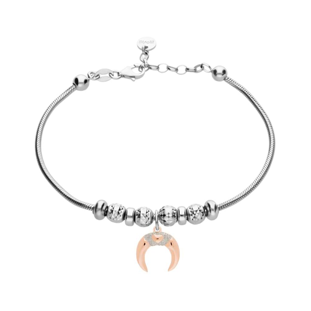 Pendente Love Beats Argento Rosa - Ciondoli Donna | Stroili