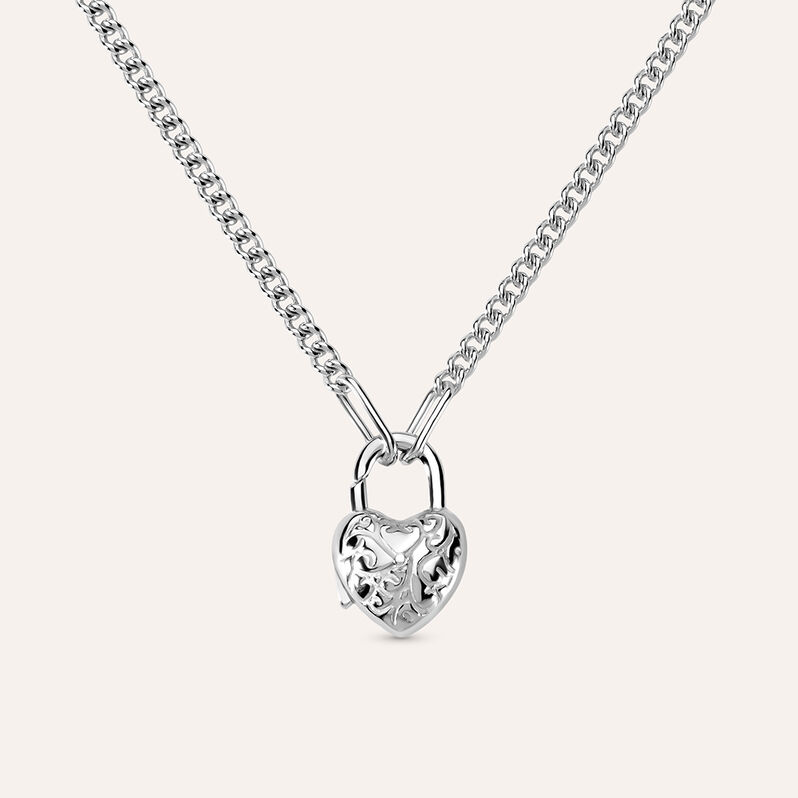 Collana Silver Collection Argento Rodiato - Collane Catena Donna | Stroili