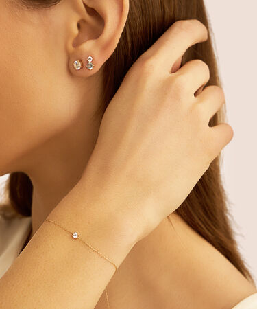 Bracciale Punto Luce Claire Oro Giallo Cubic Zirconia