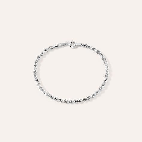 Bracciale Catena Colette Oro Bianco - Bracciali Donna | Stroili