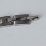 Bracciale Man Code Acciaio Nero Cristallo