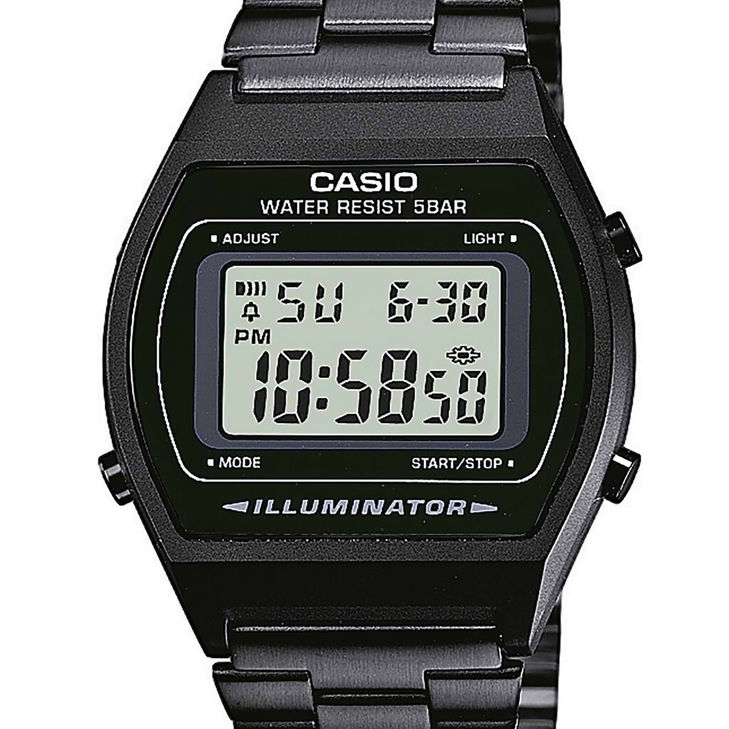 Orologio Uomo Casio Vintage Collection quadrante nero B640WB-1AEF - Orologi per Prima Comunione  | Stroili
