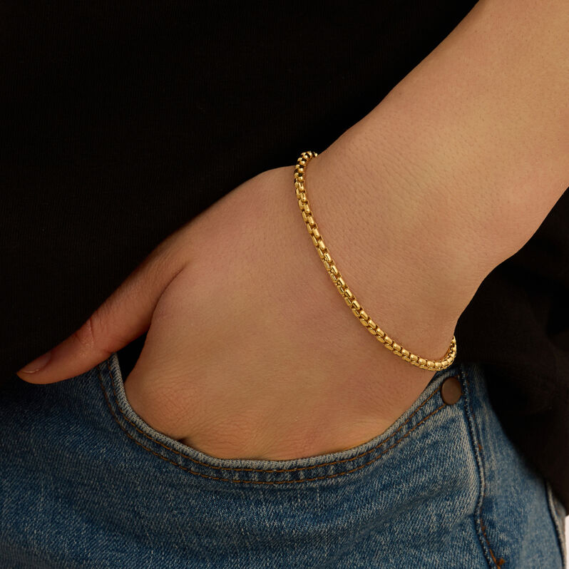 Bracciale Catena L'homme Or Oro Giallo - Bracciali Uomo | Stroili