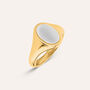 Anello Chevalier Radiance Acciaio Bicolore