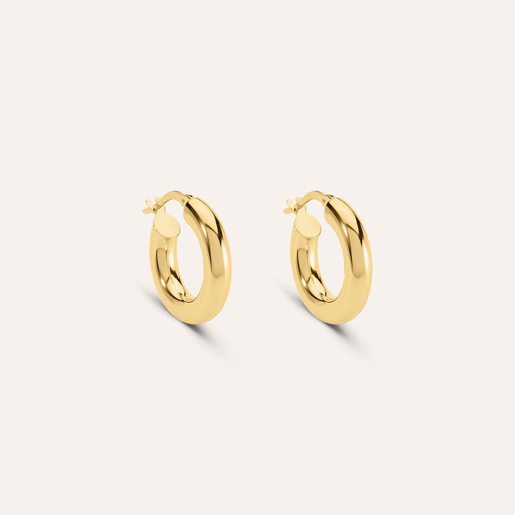 Orecchini A Cerchio Toujours Oro Giallo - Orecchini a Cerchio Donna | Stroili