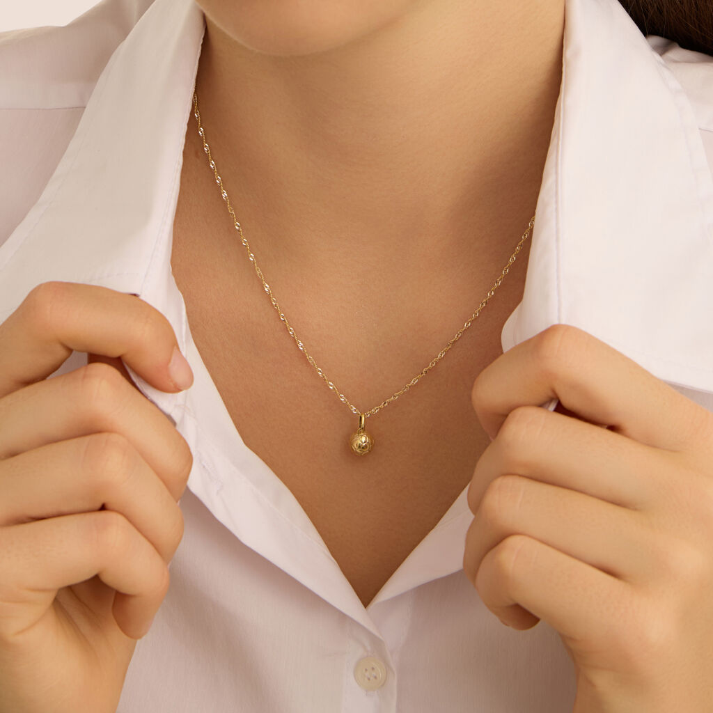 Pendente Poème Oro Giallo