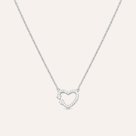 Collana Silver Moments Argento Rodiato Cubic Zirconia - Collane Donna | Stroili