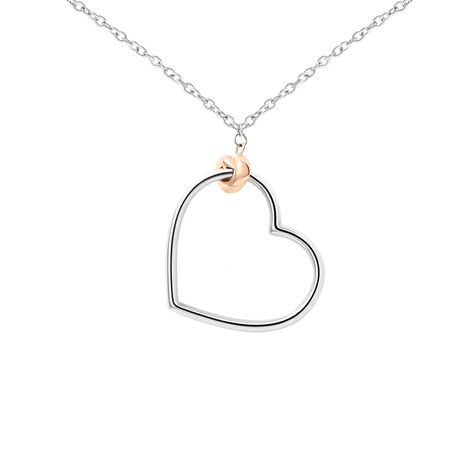 Collana Lady Code Acciaio Bicolore Bianco / Rosa - Collane Donna | Stroili