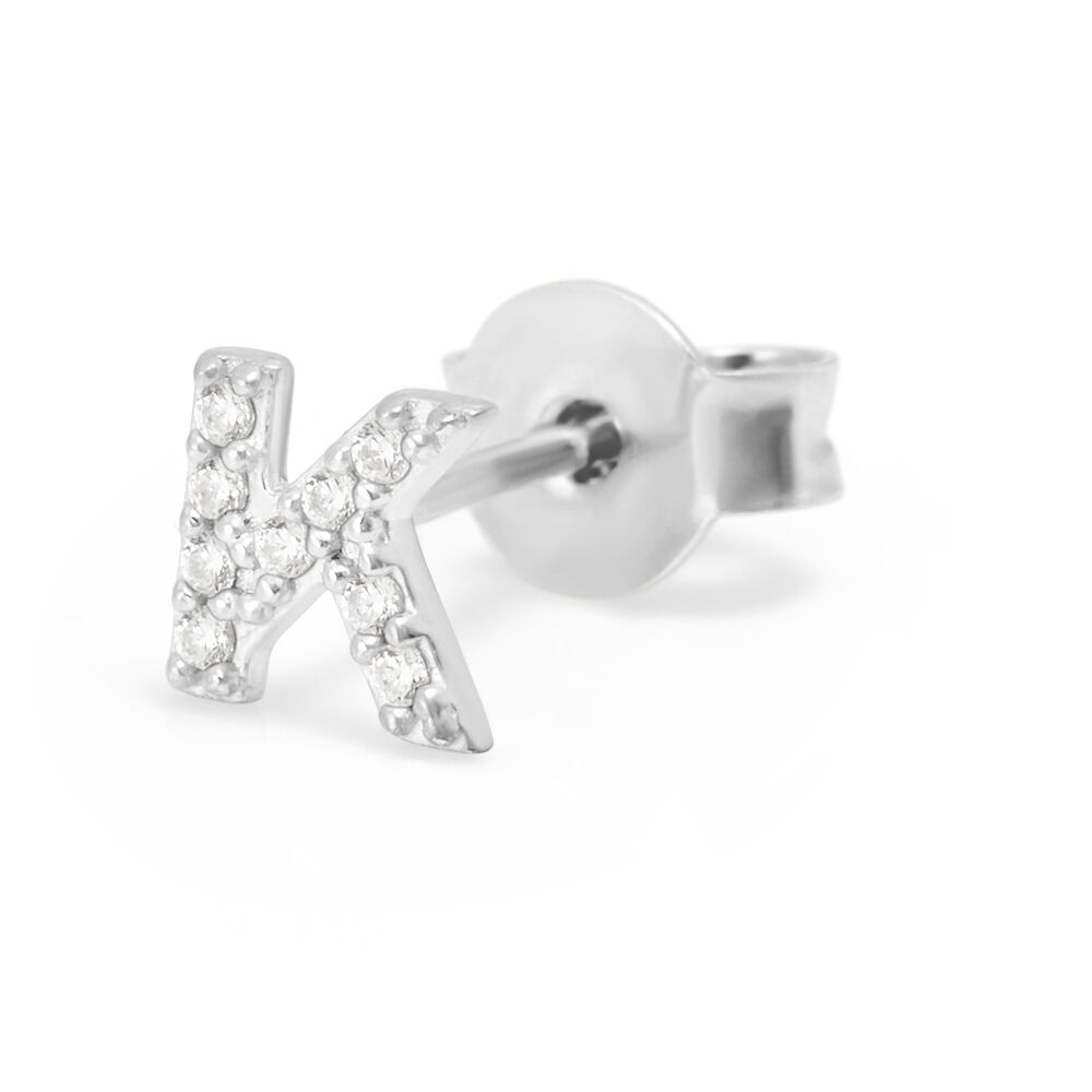 Par De Pendientes De Corchete Con Engaste De Cesta De Circonita Redonda De 7 MM - Foto 4