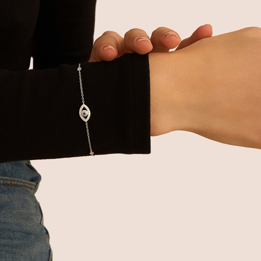 Bracciale Silver Moments Argento Rodiato Cubic Zirconia - Bracciali Amicizia Donna | Stroili