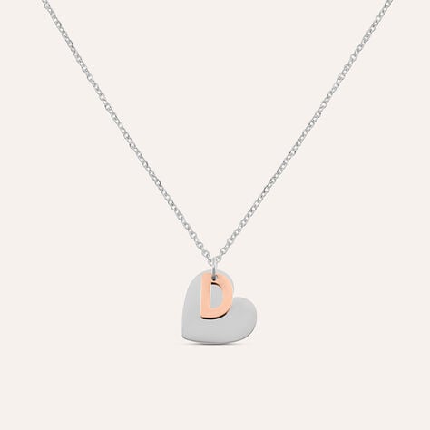 Collana Sunrise Acciaio Bicolore Bianco / Rosa - Collane Donna | Stroili
