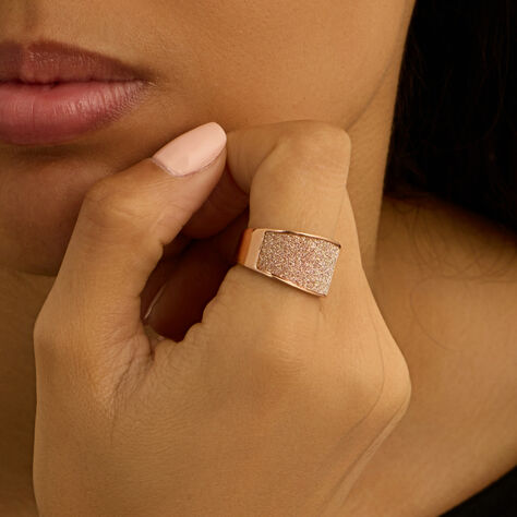Anello Fascia Lady Shine Acciaio Rosa - Anelli Donna | Stroili