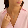 Pendente Fiocco Love Beats Argento Rodiato