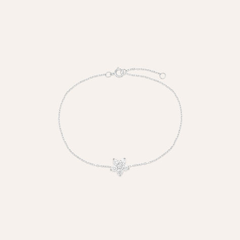 Bracciale Claire Oro Bianco Cubic Zirconia - Bracciali Amicizia Donna | Stroili