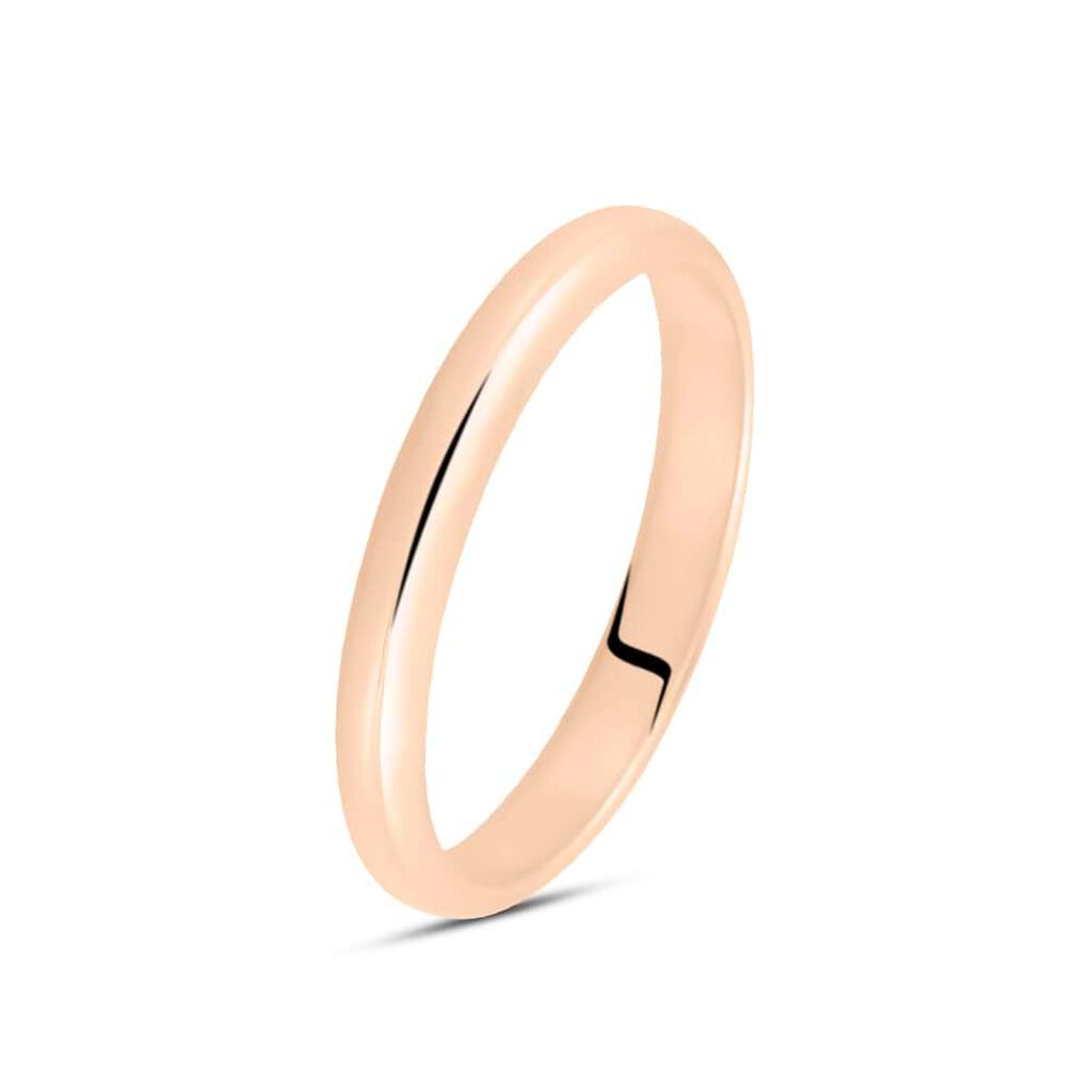 Fede Classica Leggera 3.2 mm Oro Rosa