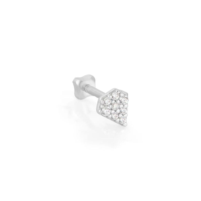 Piercing Orecchio Bon Ton Oro Bianco Cubic Zirconia - Piercing Orecchio Donna | Stroili