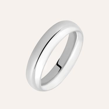 Fede Comoda Leggera 5 mm Oro Bianco