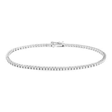 Bracciale Tennis Claire Oro Bianco Cubic Zirconia
