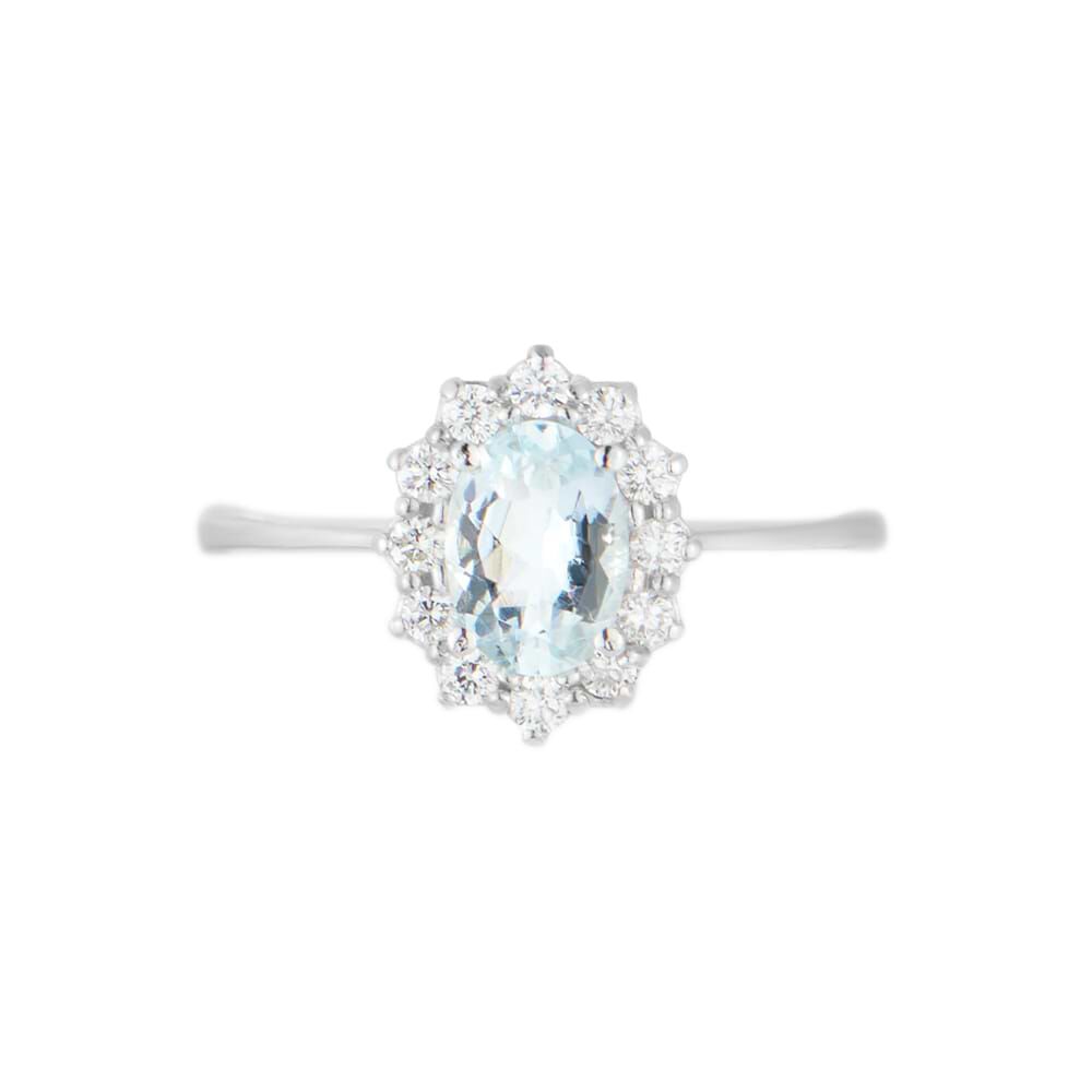 Anello acquamarina stroili outlet