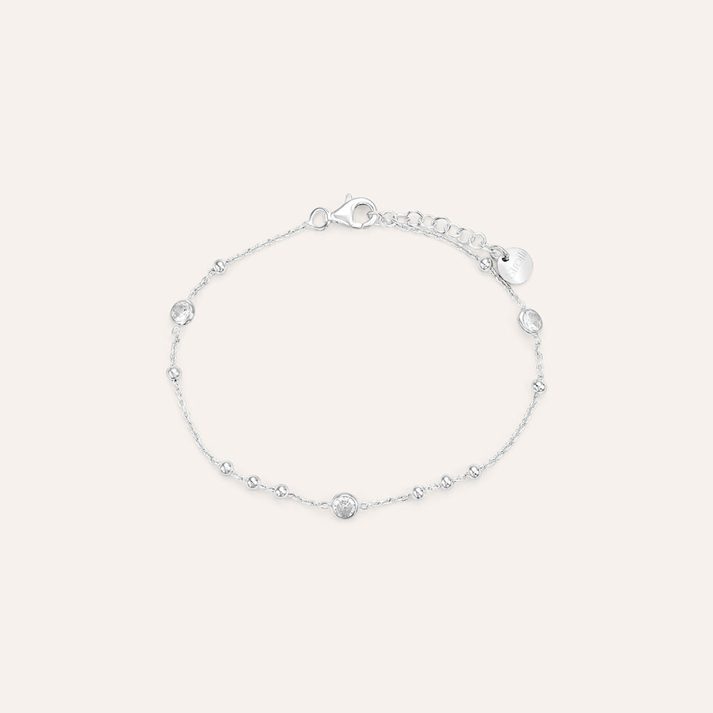 Bracciale Silver Elegance Argento Rodiato Cubic Zirconia - Bracciali Donna | Stroili