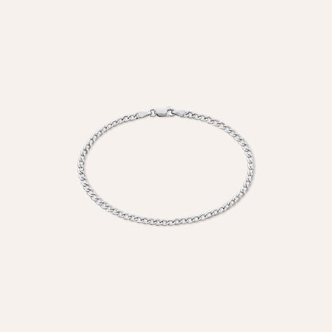 Bracciale Catena Oro Uomo Oro Bianco - Bracciali Uomo | Stroili