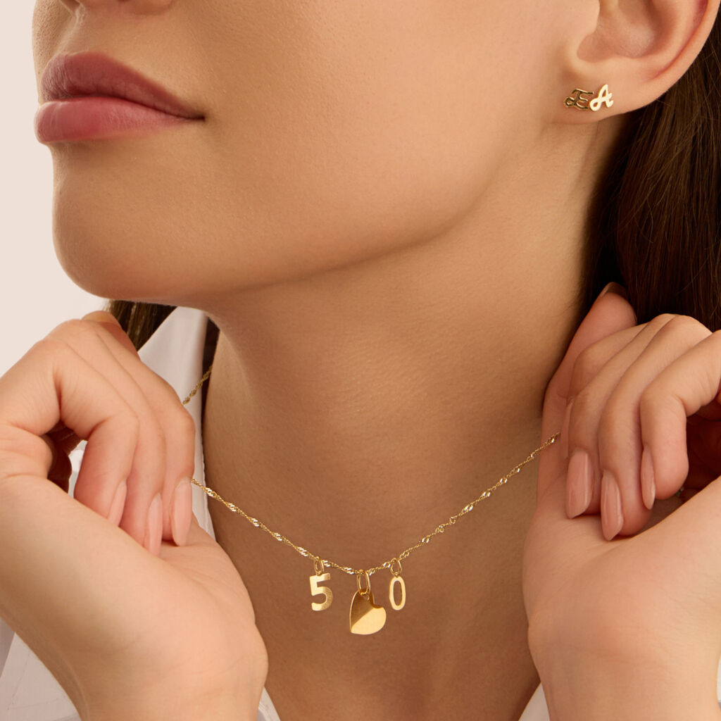 Pendente Po&egrave;me Oro Giallo