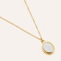 Collana Radiance Acciaio Bicolore