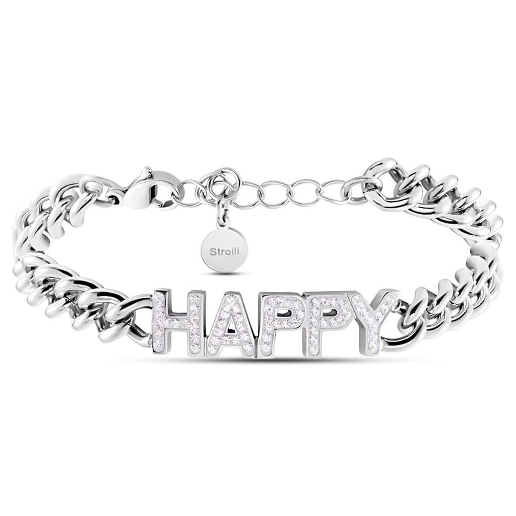 Bracciale Sunrise Acciaio Cristallo