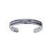 Bracciale bangle in ottone rodiato e glitter antracite - Bracciali Donna | Stroili
