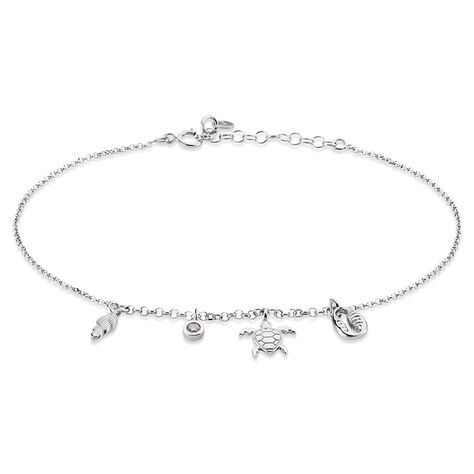 Cavigliera Silver Collection Argento Rodiato Cubic Zirconia - Cavigliere Donna | Stroili