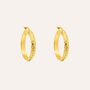 Orecchini A Cerchio Toujours Oro Giallo