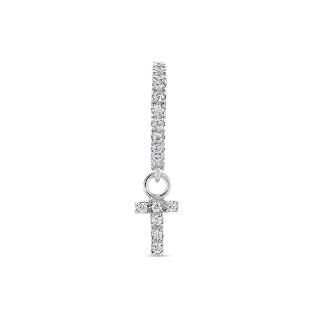 Mono Orecchino A Cerchio Silver Moments Argento Rodiato Cubic Zirconia - Mono Orecchino Donna | Stroili