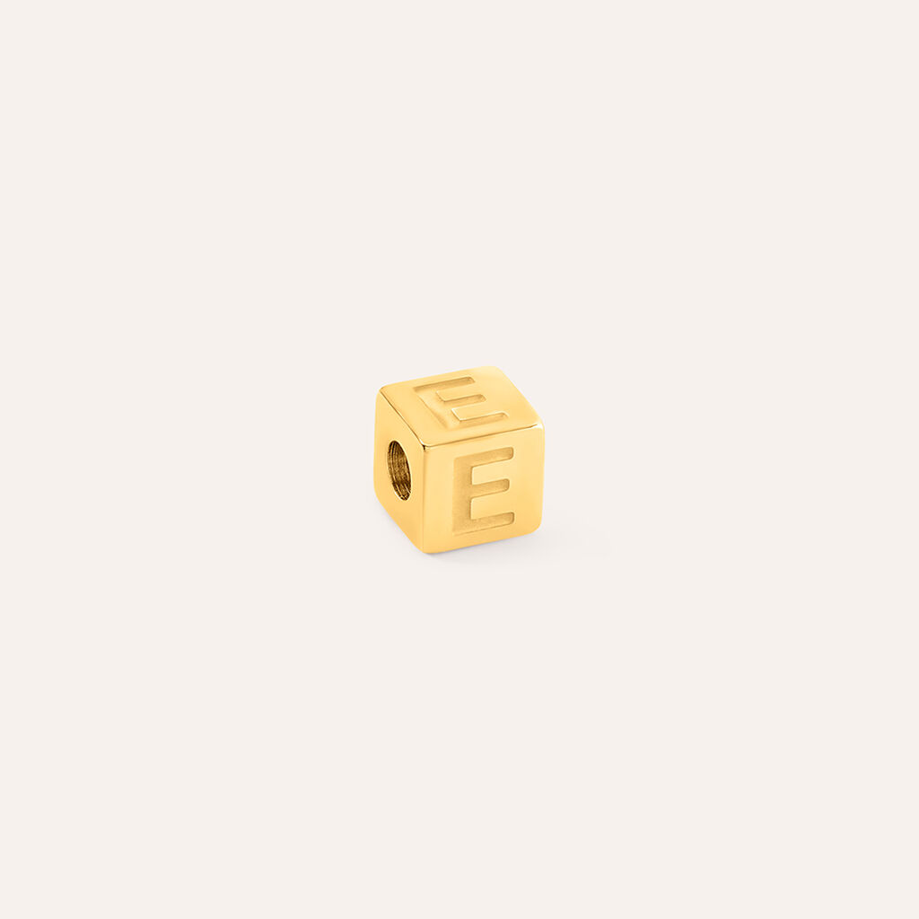 Bead Essential Code Acciaio Dorato