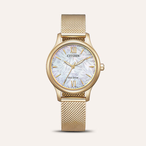 Orologio Eco Drive Citizen Ore Felici Em0892-80d - Orologi solo Tempo Donna | Stroili