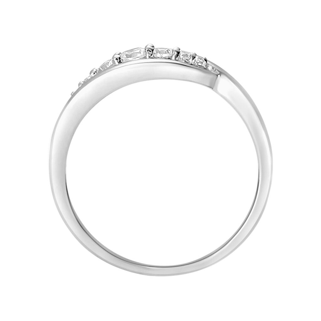 Anello Riviere Silver Shine Argento Rodiato Cubic Zirconia - Anelli Riviere Donna | Stroili