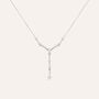 Collana Claire Oro Bianco Cubic Zirconia
