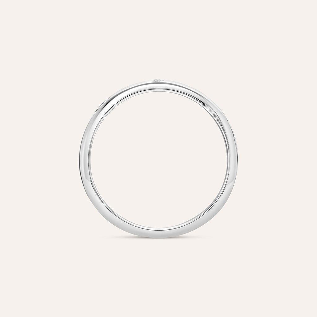 Anello Fedina Silver Collection Argento Rodiato Cubic Zirconia - Anelli con Pietre Unisex | Stroili