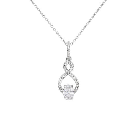 Collana Silver Elegance Argento Rodiato Cubic Zirconia - Collane Donna | Stroili