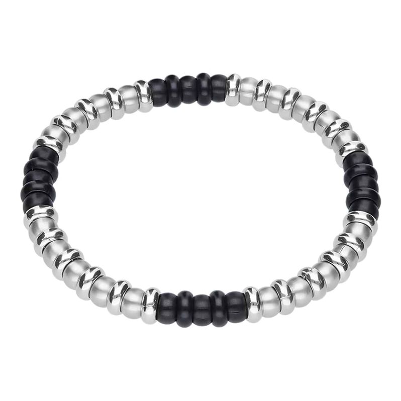 Bracciale in acciaio bicolore - Bracciali  | Stroili