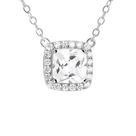 Collana Silver Elegance Argento Rodiato Cubic Zirconia - Collane Donna | Stroili