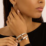 Bangle Sunrise Acciaio Cristallo