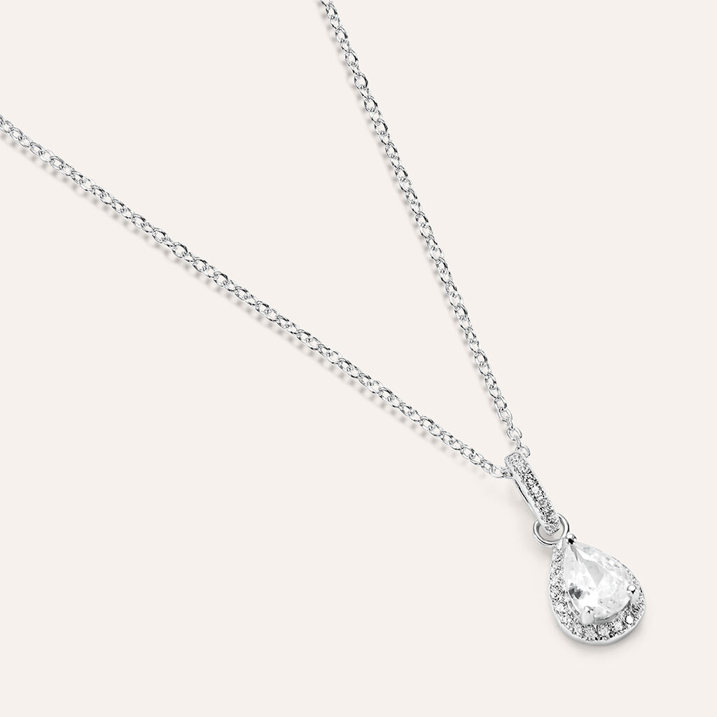 Collana Punto Luce Silver Elegance Argento Rodiato Cubic Zirconia - Collane Punto Luce Donna | Stroili