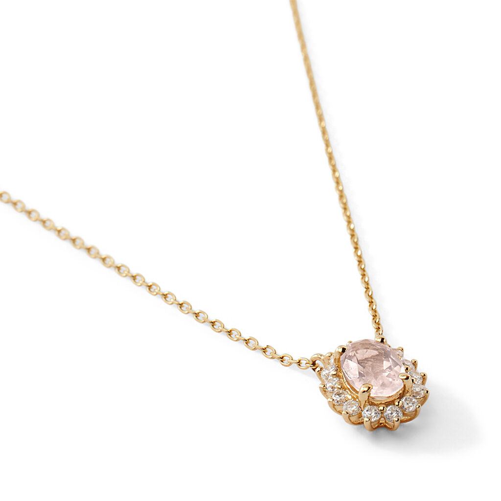 Collana Amélie Oro Giallo Quarzo Cubic Zirconia - Collane Donna | Stroili