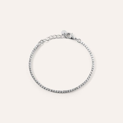Bracciale Tennis Romantic Shine Metallo Cristallo - Bracciali Tennis  | Stroili