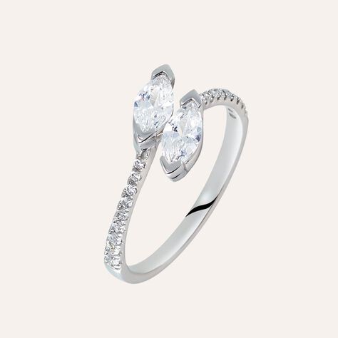 Anello Silver Elegance Argento Rodiato Cubic Zirconia - Anelli con Pietre Donna | Stroili